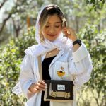 کیف زنانه دوشی مدل دو رنگ