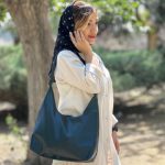 کیف زنانه دوشی بزرگ مدل گره ای