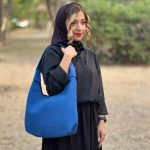 کیف بزرگ دوشی زنانه مدل رنگین کمان